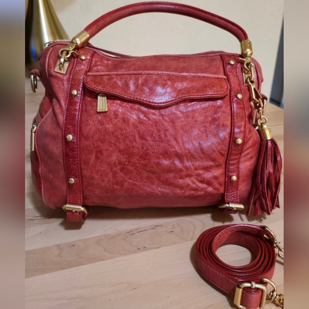 Rebecca Minkoff Red Cupid Satchel